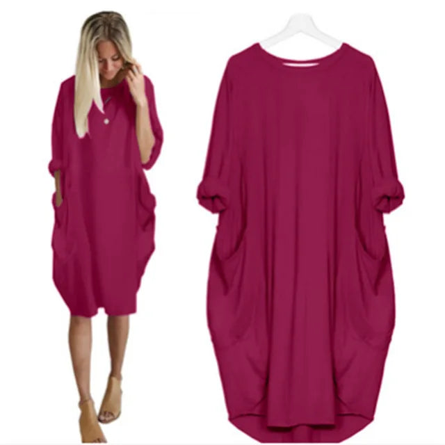 Sylis | Comfortable Tummy Covering Dress