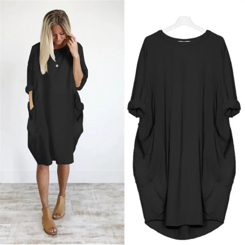 Sylis | Comfortable Tummy Covering Dress