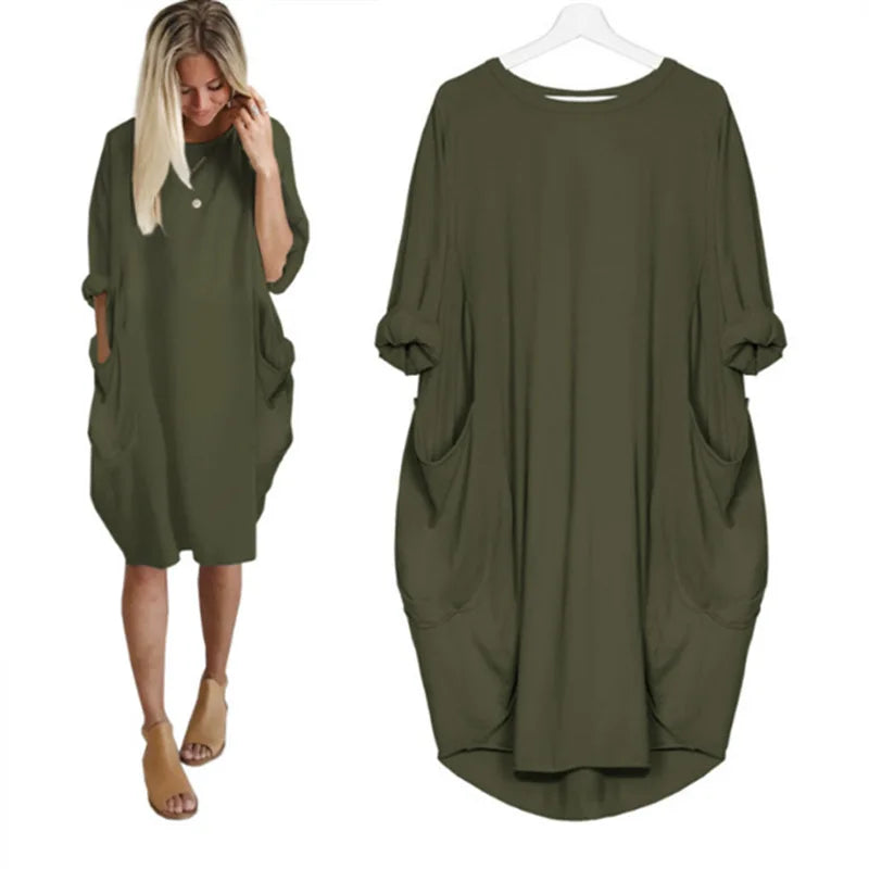 Sylis | Comfortable Tummy Covering Dress