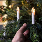 Flameless Christmas Candle Set with Gentle LED Glow