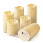 Flameless Electronic Decoration, Set in Ivory White