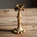 AuricGlow – Rustic Candle Holder with Elegant Luxury for a Timeless Look
