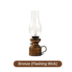 Led Vintage Kerosene Lamp, Electronic Swinging Candle