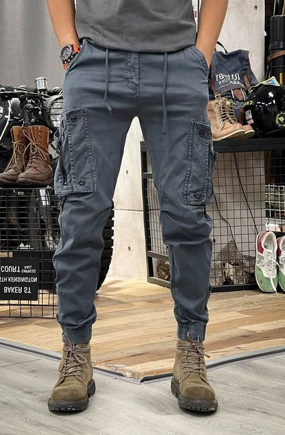 Sylis-Mode | Stretch Cargo Pants with Pockets
