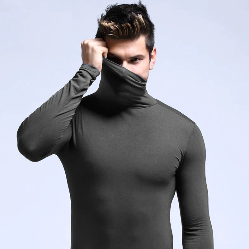 Sylis-Mode - Tight undershirt with long collar