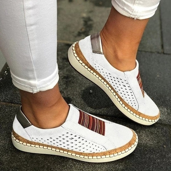 Sylis | Chic Boho Slip-On Sneakers