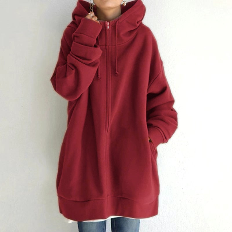 Sylis-Mode | Comfortable Oversize-Winter Hoodie Cassandra