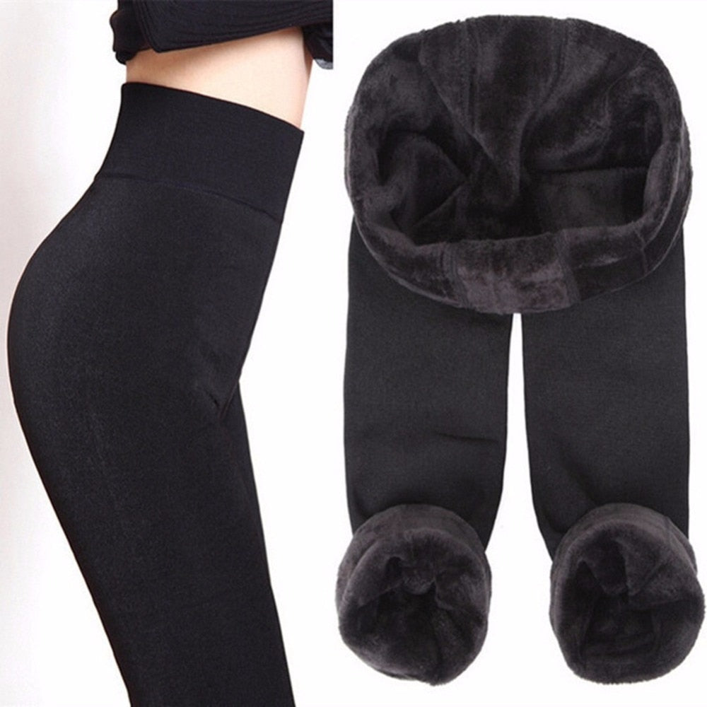 Sylis-Mode - Varma, thick winter leggings | 2-pack