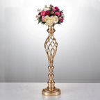 Elegant Candle Holder Set with Metal Stand