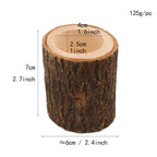 Wood Candle Holders