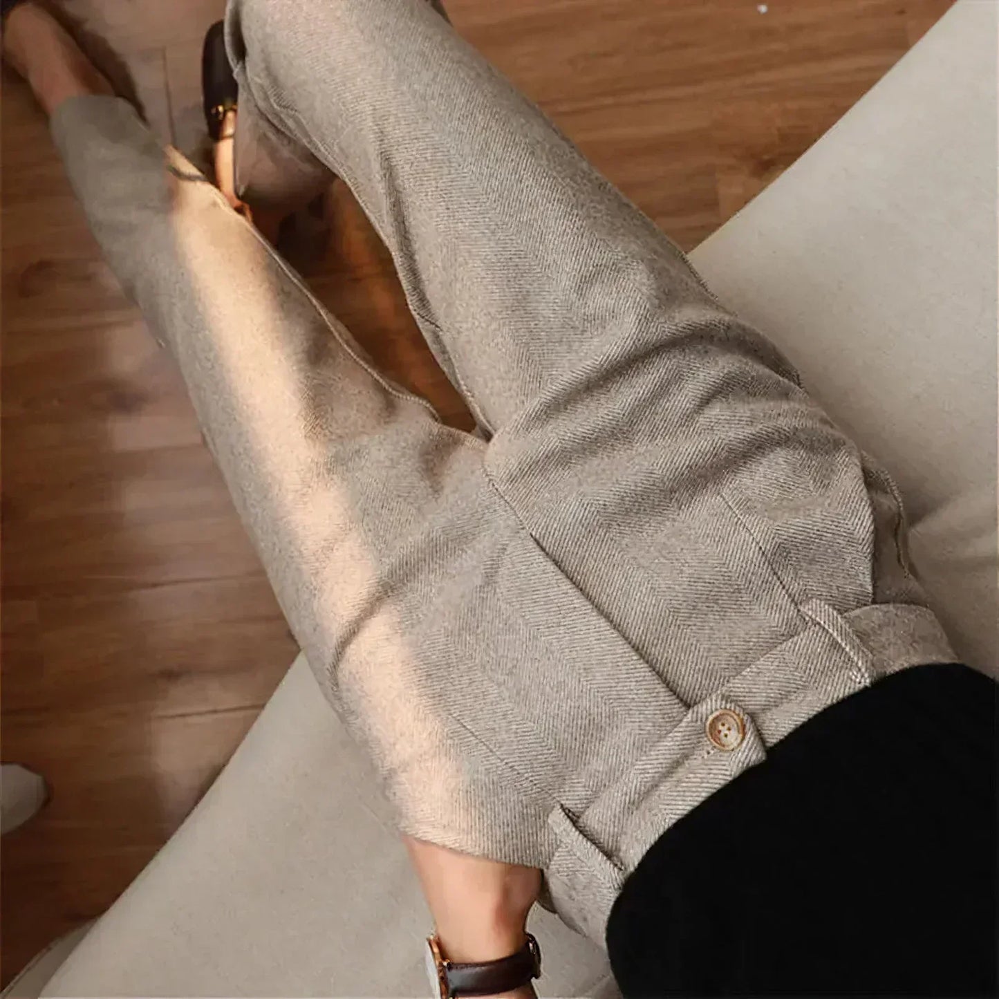 Sylis-Mode - Elegant Wool Trousers