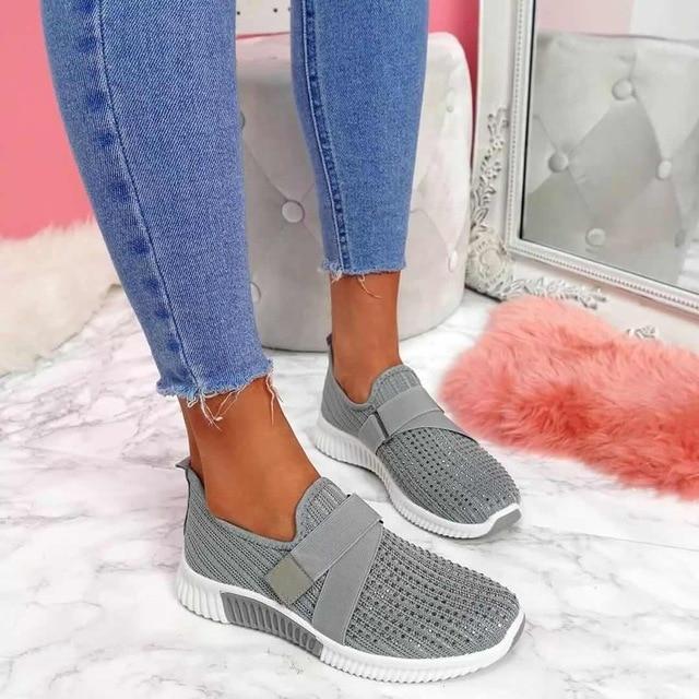 Sylis | Slip-On Women's Velcro Sneakers