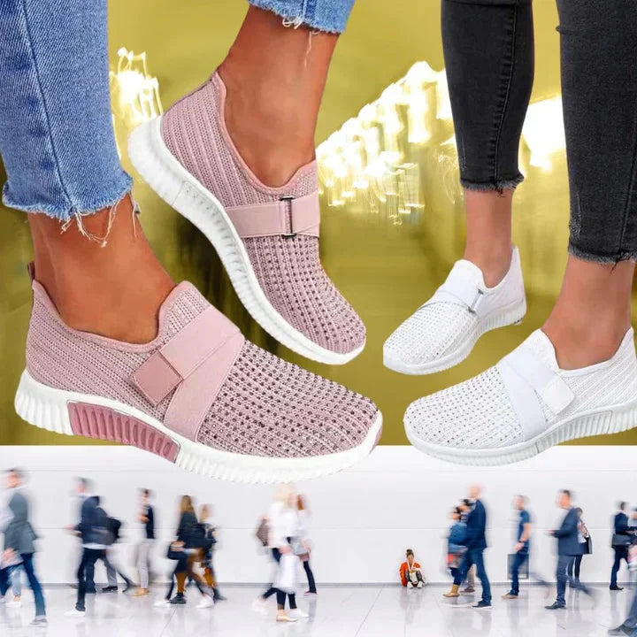 Sylis | Slip-On Women's Velcro Sneakers