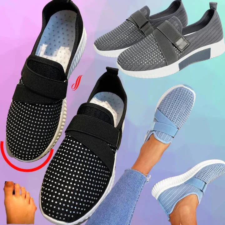 Sylis | Slip-On Women's Velcro Sneakers