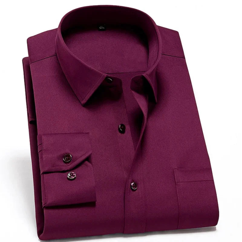 Sylis-Mode - Anti Wrinkle Men's Stretch Shirt