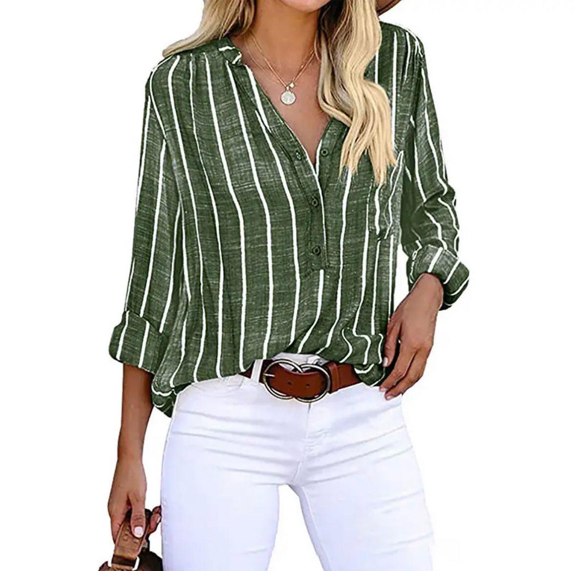 Sylis | Striped Casual Blouse