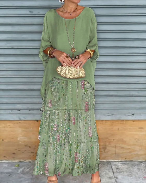 Sylis | Layered Boho Elegance Dress