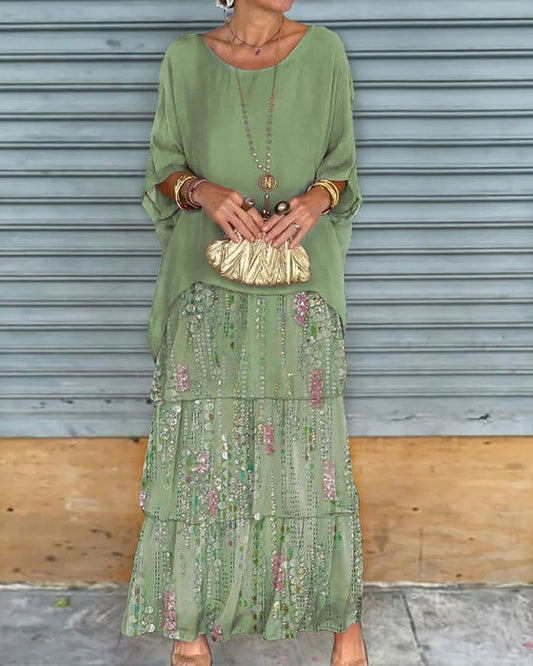 Sylis | Layered Boho Elegance Dress