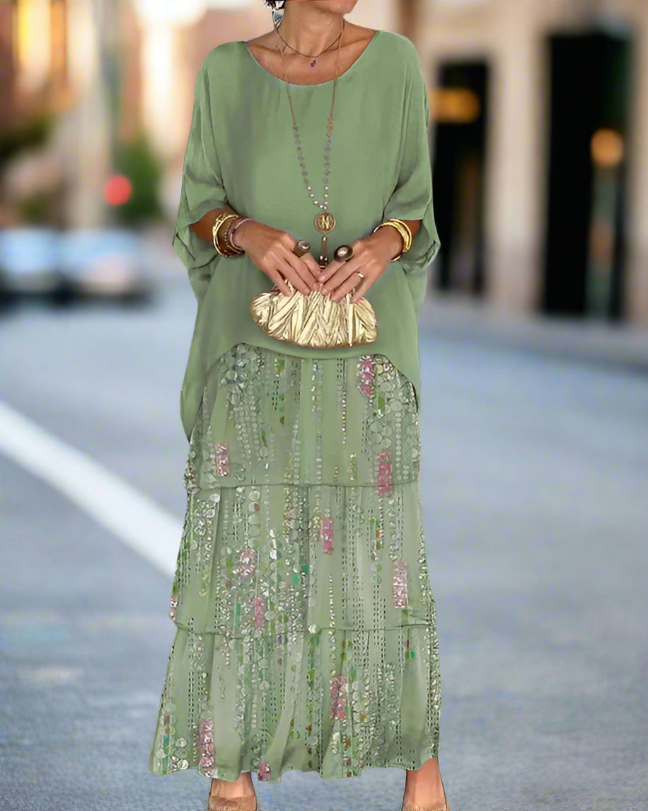 Sylis | Layered Boho Elegance Dress