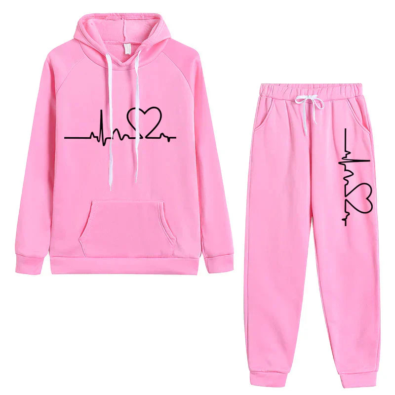 Sylis-Mode | Sweatshirts With Hood And Pants For Women Isla