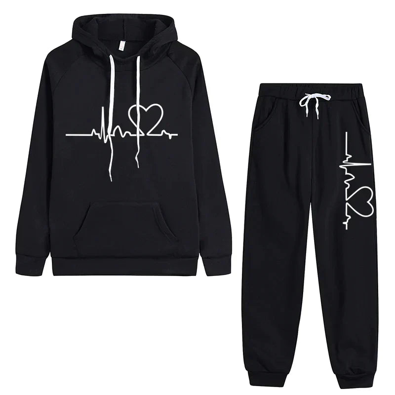 Sylis-Mode | Sweatshirts With Hood And Pants For Women Isla