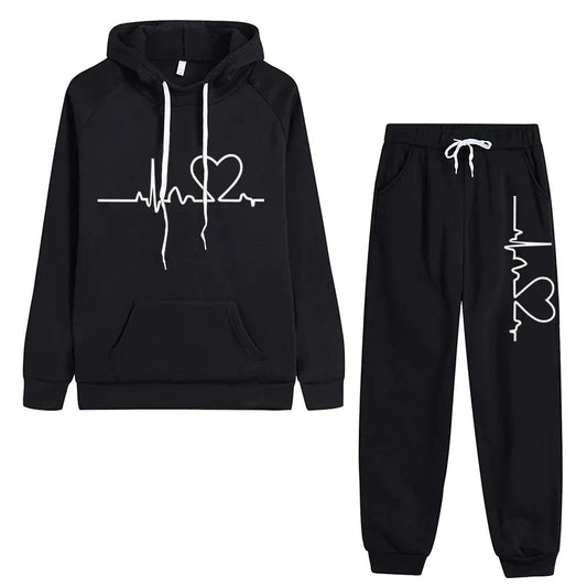 Sylis-Mode | Sweatshirts With Hood And Pants For Women Isla