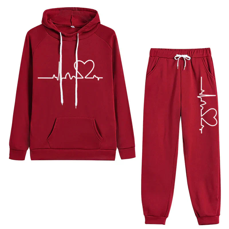 Sylis-Mode | Sweatshirts With Hood And Pants For Women Isla