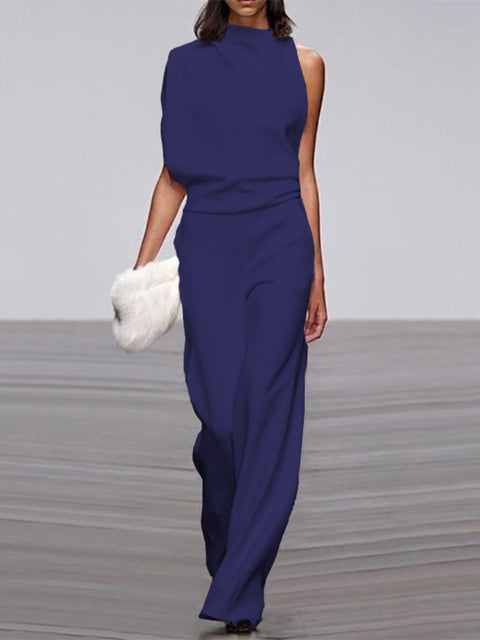 Sylis | Round neck jumpsuit