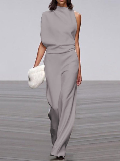Sylis | Round neck jumpsuit