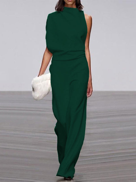 Sylis | Round neck jumpsuit