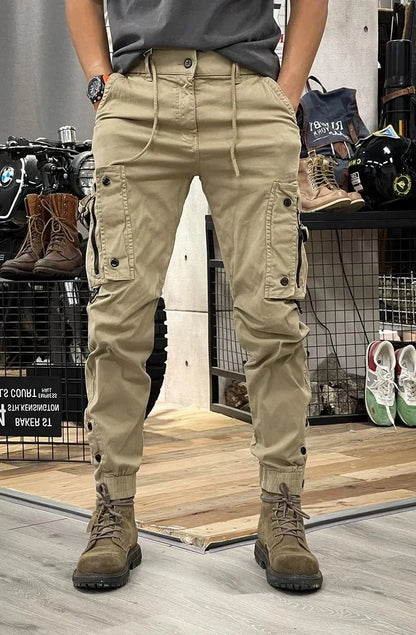 Sylis-Mode | Stretch Cargo Pants with Pockets