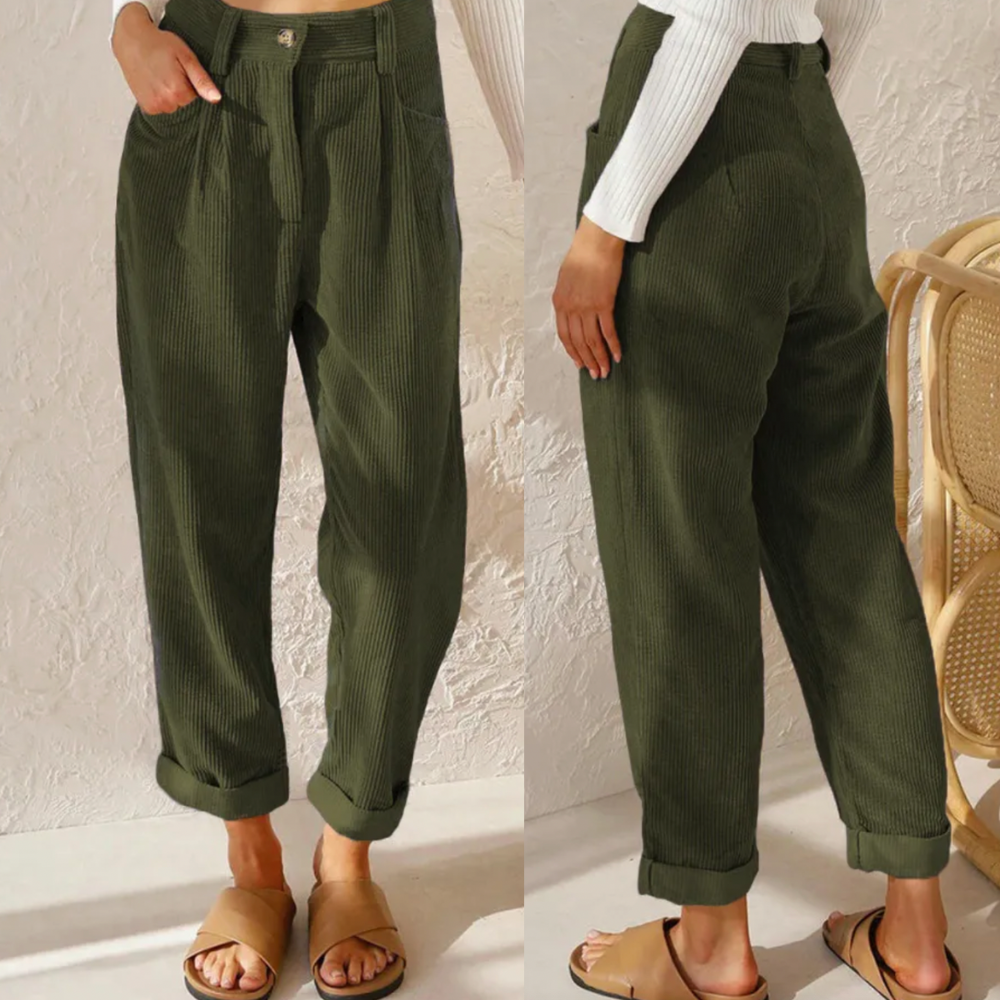 Sylis - Stylish Cord Pants