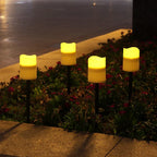 LED Solar Candle Outdoor – Weatherproof Solar Lamp for Garden, Balcony, Terrace