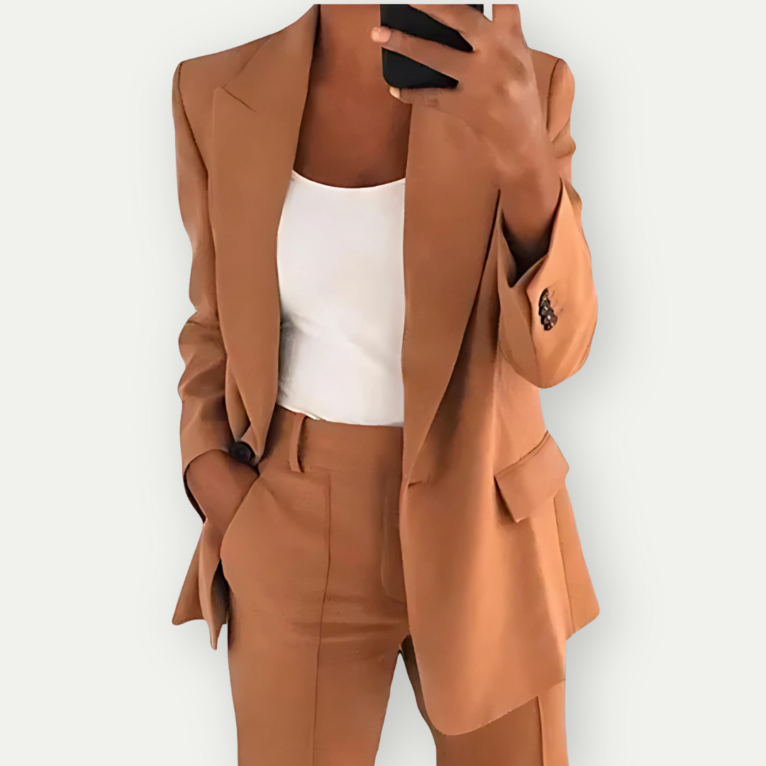 Sylis | Plain Women's Blazer Set