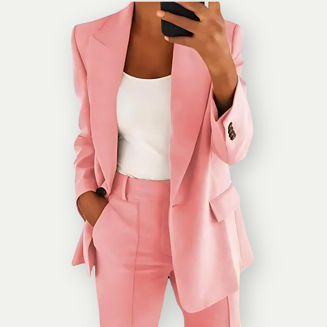 Sylis | Plain Women's Blazer Set