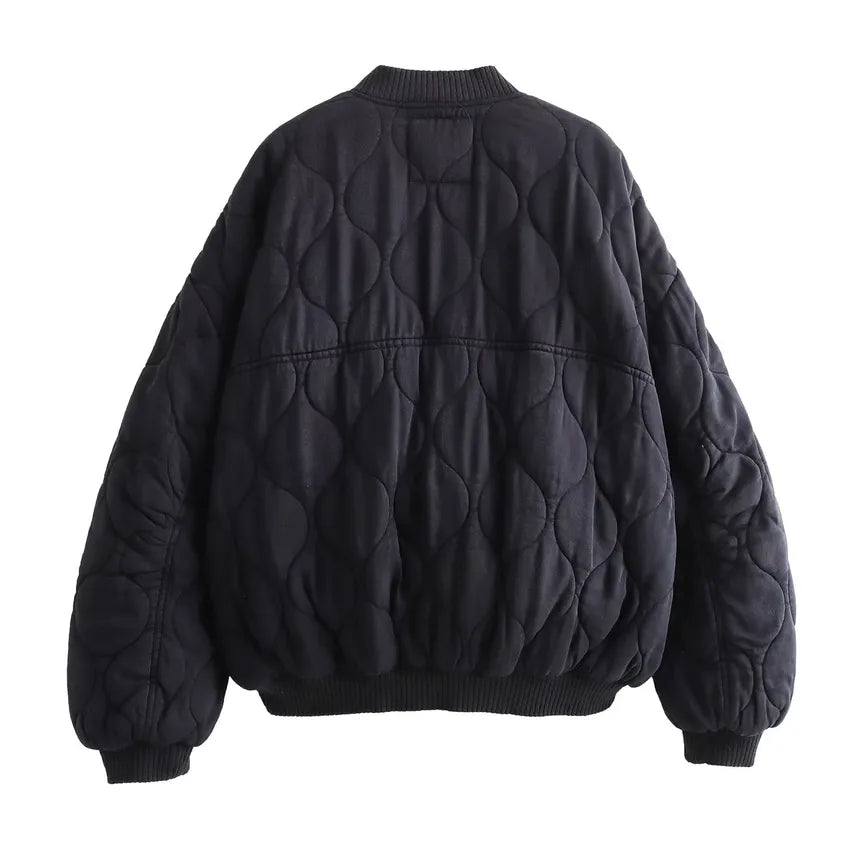 Sylis | Cotton jacket with round collar