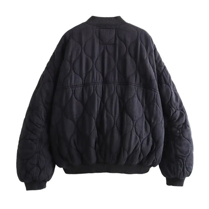 Sylis | Cotton jacket with round collar