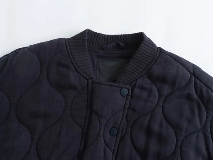 Sylis | Cotton jacket with round collar