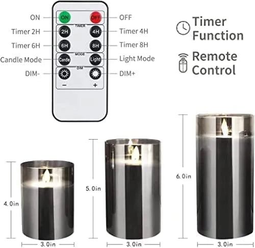 Flameless LED candles
