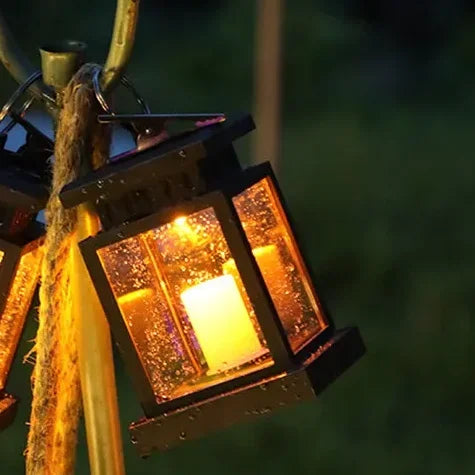 Solar lamp - Waterproof - Flickering candle