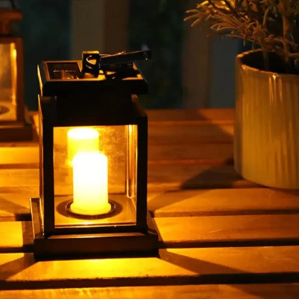 Solar lamp - Waterproof - Flickering candle