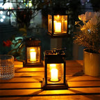 Solar lamp - Waterproof - Flickering candle