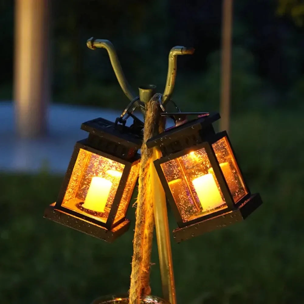 Solar lamp - Waterproof - Flickering candle