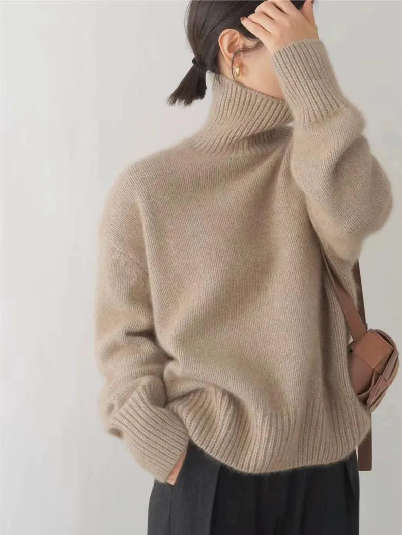 Sylis | High neck sweater for women