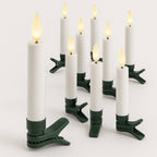 Wireless LED Christmas Tree Candles with Remote Control – 10, 20 or 30 Pieces.