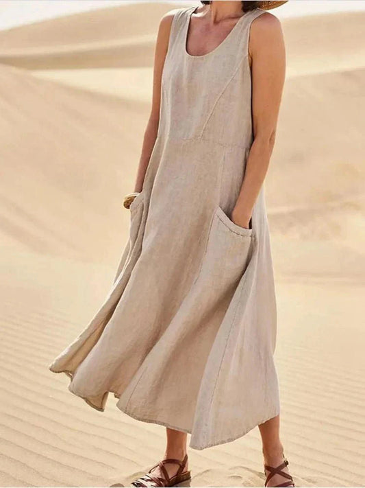 Sylis | Casual Maxi Dress with Pockets