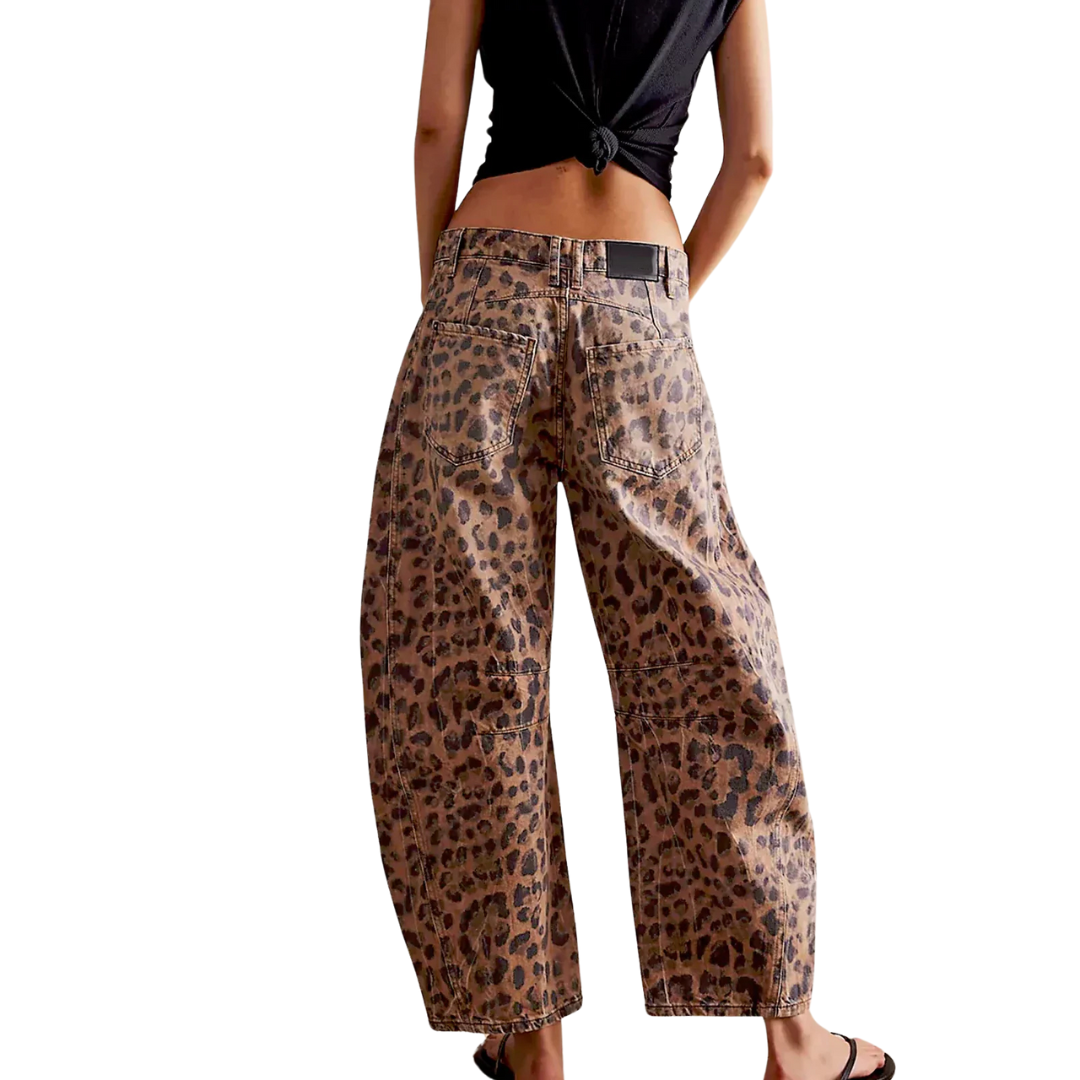 Sylis | Low-waist Baggy Cropped Jeans