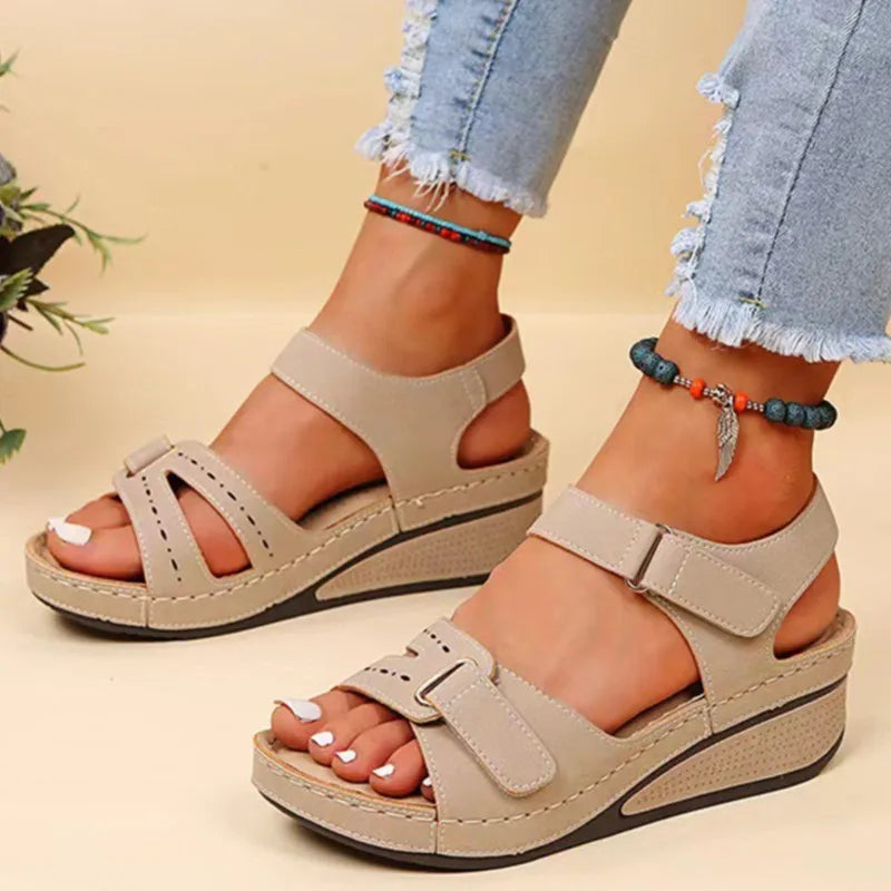 Sylis - Stylish Open Toe Orthopedic Sandals