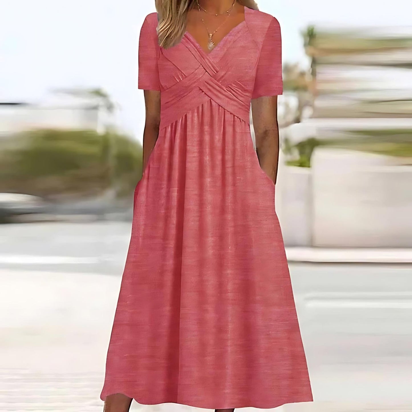 Sylis | Casual Elegance Midi Dress