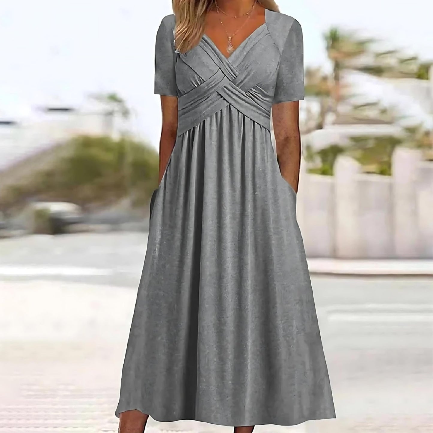 Sylis | Casual Elegance Midi Dress